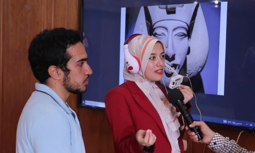حوار صحفى مع الطالب محمد النعيري : نظارة صوتية تفتح أبواب التاريخ أمام السياح تدمج الماضي بـالحاضر